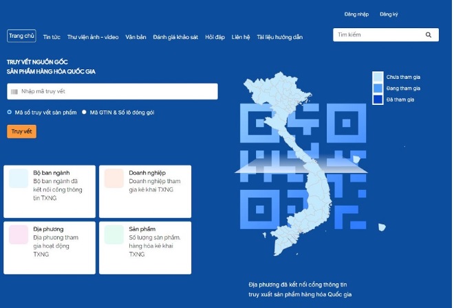 Cổng truy xuất nguồn gốc quốc gia: Hướng đến kết nối các hệ thống TXNG được quốc tế công nhận