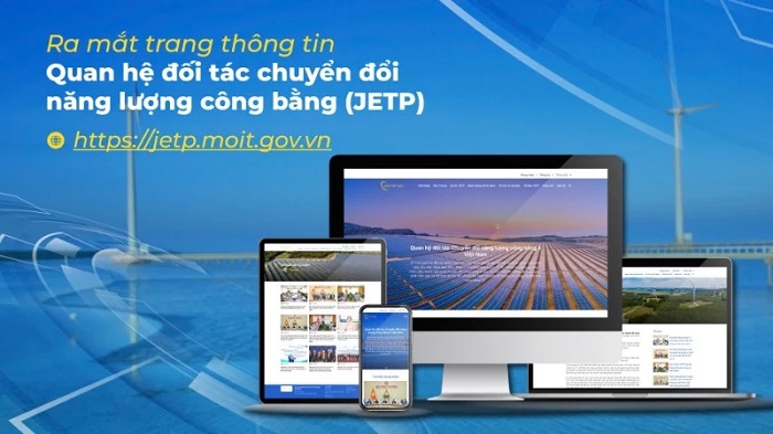 Việt Nam ra mắt cổng thông tin chính thức JETP thúc đẩy chuyển dịch năng lượng