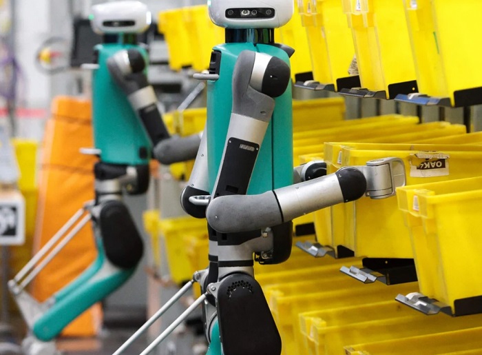 Amazon đang phát triển hệ thống Robot giao hàng?