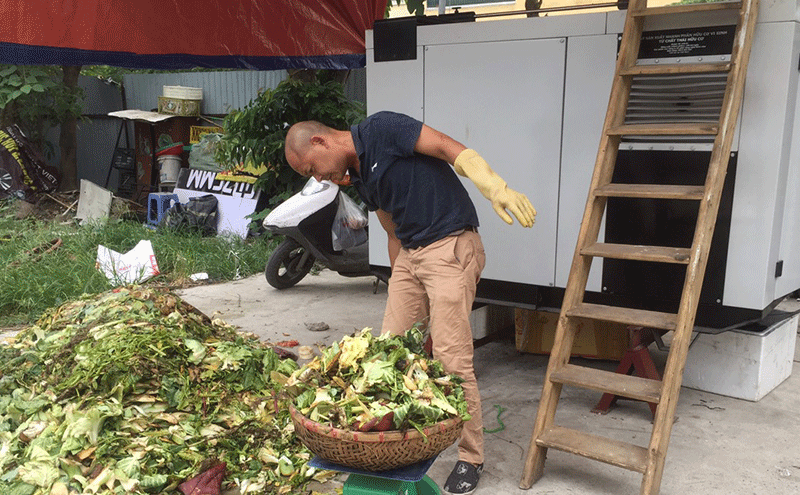 Máy sản xuất phân hữu cơ nhanh và tiết kiệm điện năng