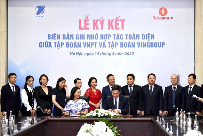 VNPT và Vingroup hợp tác toàn diện, thúc đẩy chuyển đổi số, chuyển đổi xanh