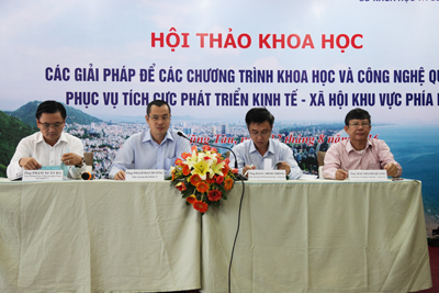 Hội thảo khoa học “Giải pháp để các Chương trình trình khoa học và công nghệ quốc gia phục vụ tích cực phát triển KT-XH khu vực phía Nam”