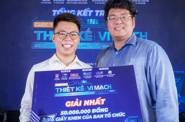 Đề tài về chip RISC-V đoạt giải nhất thiết kế vi mạch TP HCM