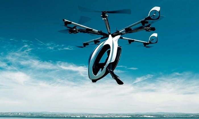 Máy bay cá nhân hình trứng tốc độ 100 km/h