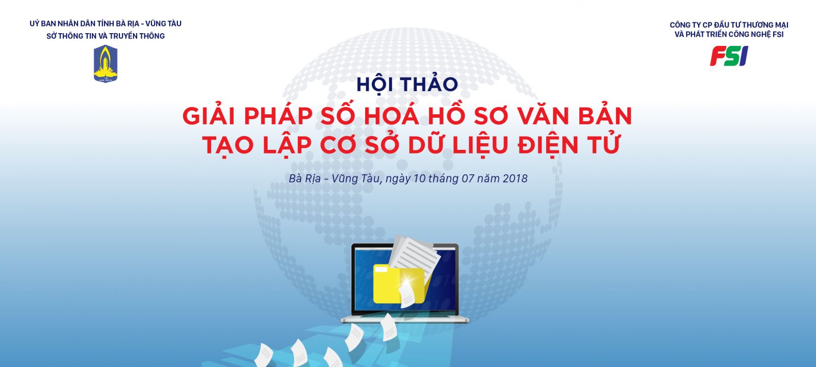 Giải pháp số hoá hồ sơ văn bản, tạo lập cơ sở dữ liệu điện tử