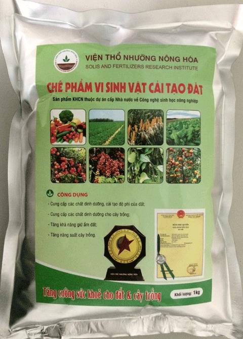 Chế phẩm vi sinh vật cải tạo đất