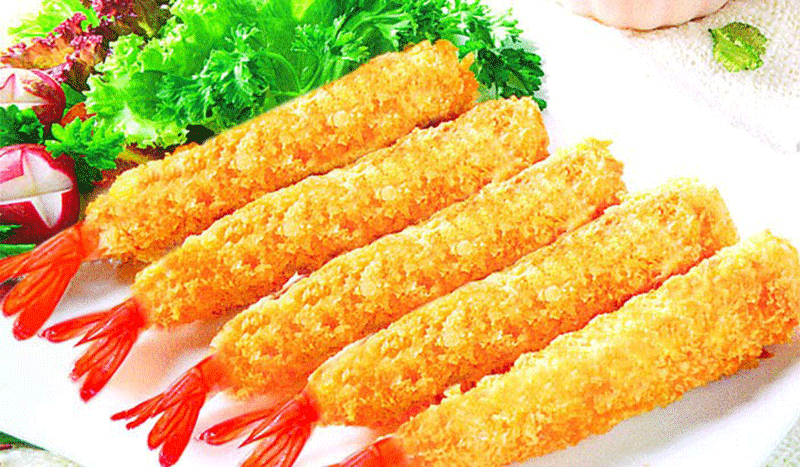 Dây chuyền chiên tôm Tempura bán tự động