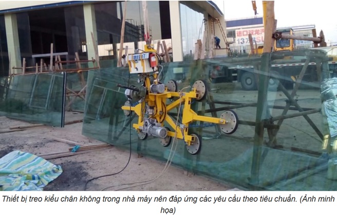 TCVN 14223-1:2024 về thiết bị treo kiểu chân không sử dụng trong nhà máy