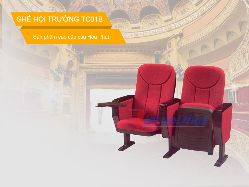 Ghế hội trường Hòa Phát TC01B
