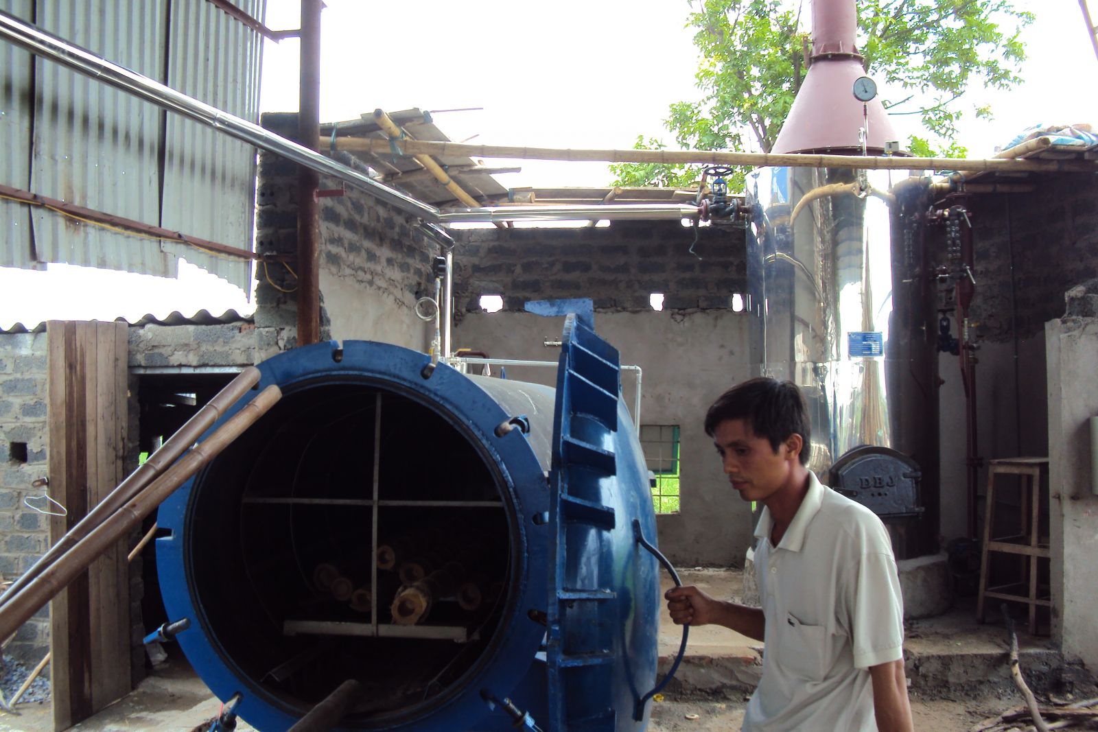 Bồn hấp nấm