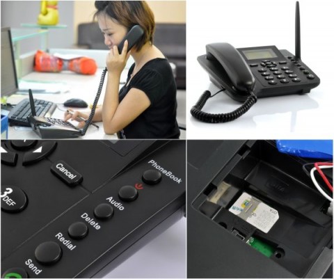 ĐIỆN THOẠI BÀN GPHONE VÀ HOMEPHONE 1SIM , 2 SIM DÙNG TẤT CẢ CÁC MẠNG DI ĐỘNG