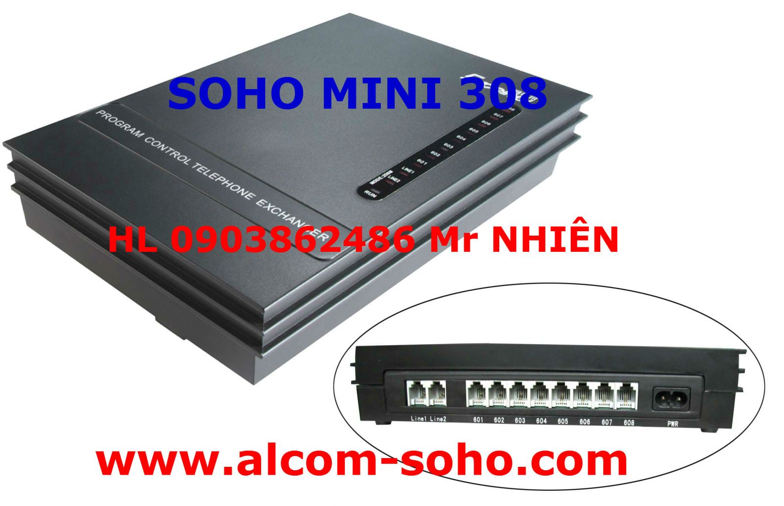 TỔNG ĐÀI SOHO MD308 GIÁ Rẽ