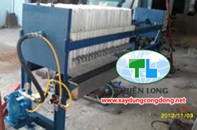 Máy ép bùn khung bản