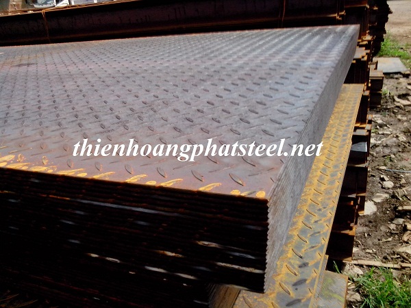 Thép tấm gân, thép tấm chống trượt