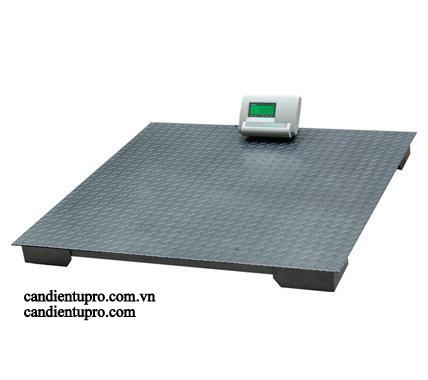 Cân sàn điện tử 1 tấn 1.2m x 1.2m