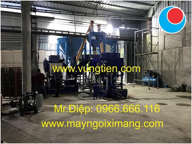 Máy sản xuất ngói xi măng