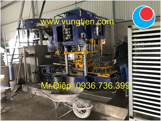 Máy sản xuất ngói xi măng