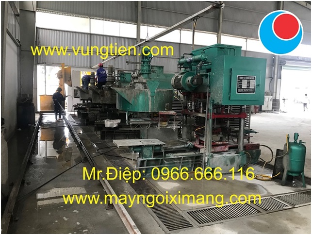 Máy sản xuất ngói xi măng