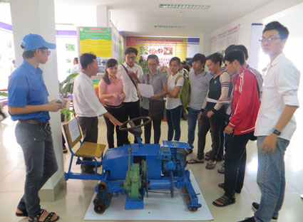 Xe lu cào muối