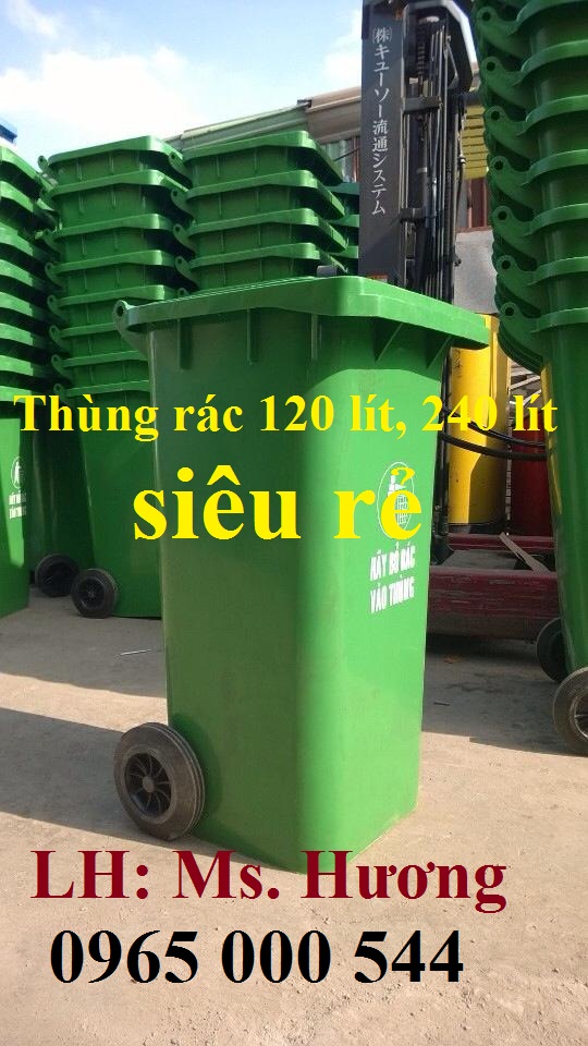 Thùng rác 240 lít