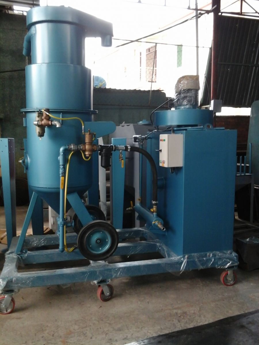 Thiết bị phun bi làm sạch đường hàn