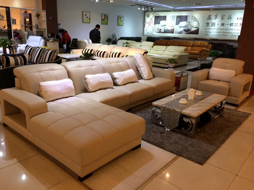 Sofa da cao cấp nhập khẩu Hải Phòng
