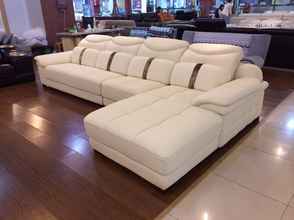Sofa da cao cấp nhập khẩu Hải Phòng