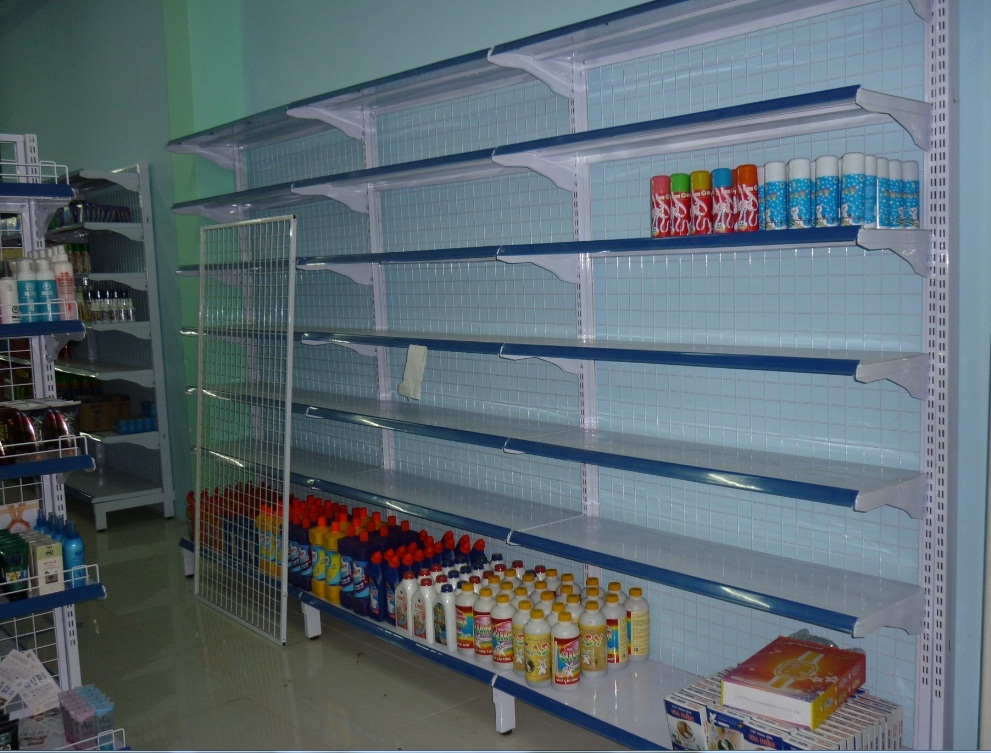 Kệ đựng hàng giá rẻ cho siêu thị mini