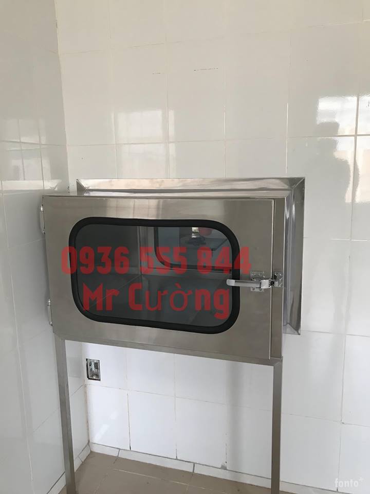 Pass box inox 304 cho phòng sạch