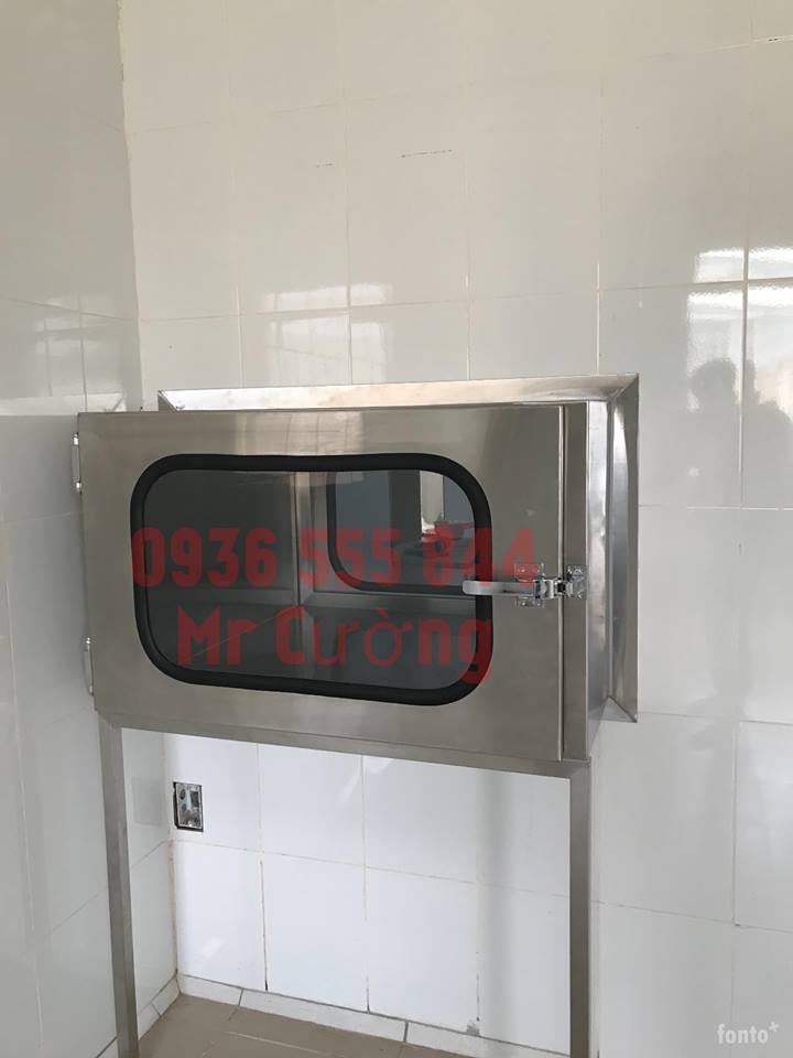 Pass box inox 304 cho phòng sạch