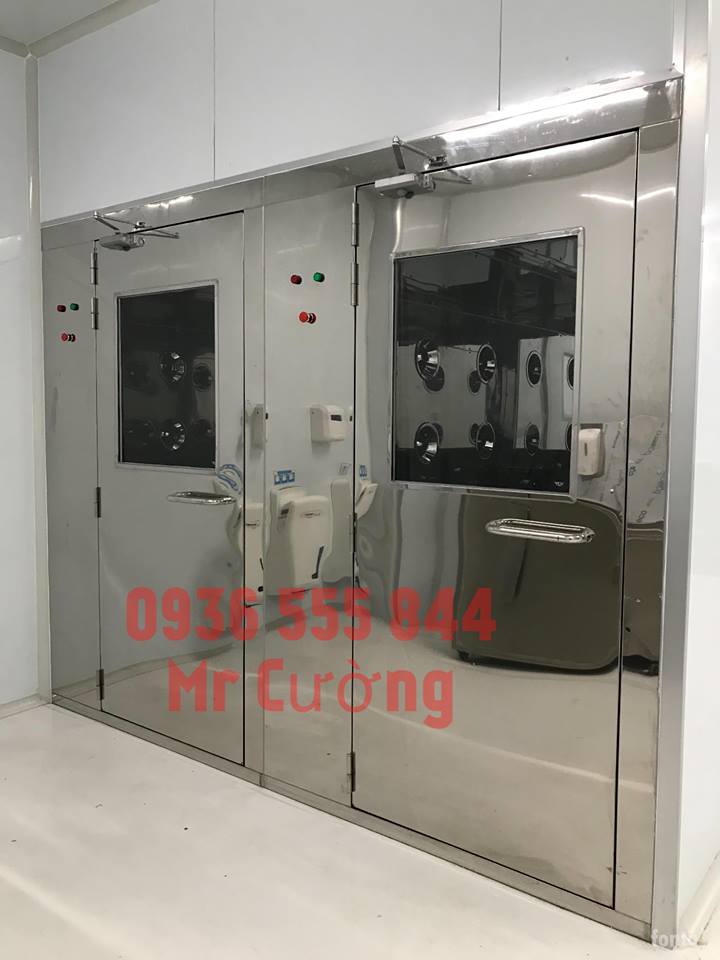 Buồng thổi khí inox 304 cho phòng sạch