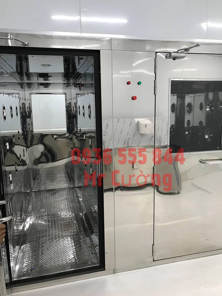 Buồng thổi khí inox 304 cho phòng sạch