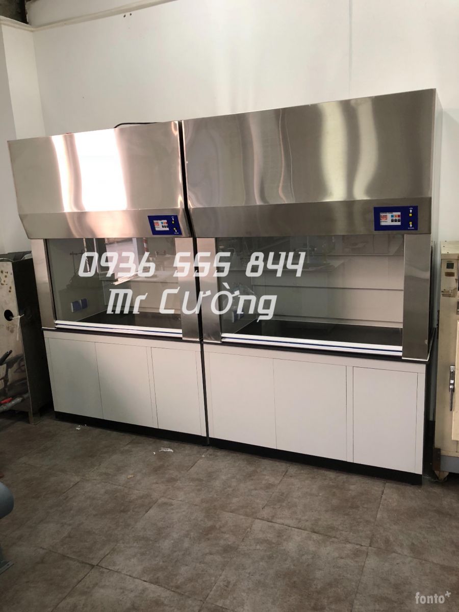 Tủ hút khí độc cửa trượt tự động