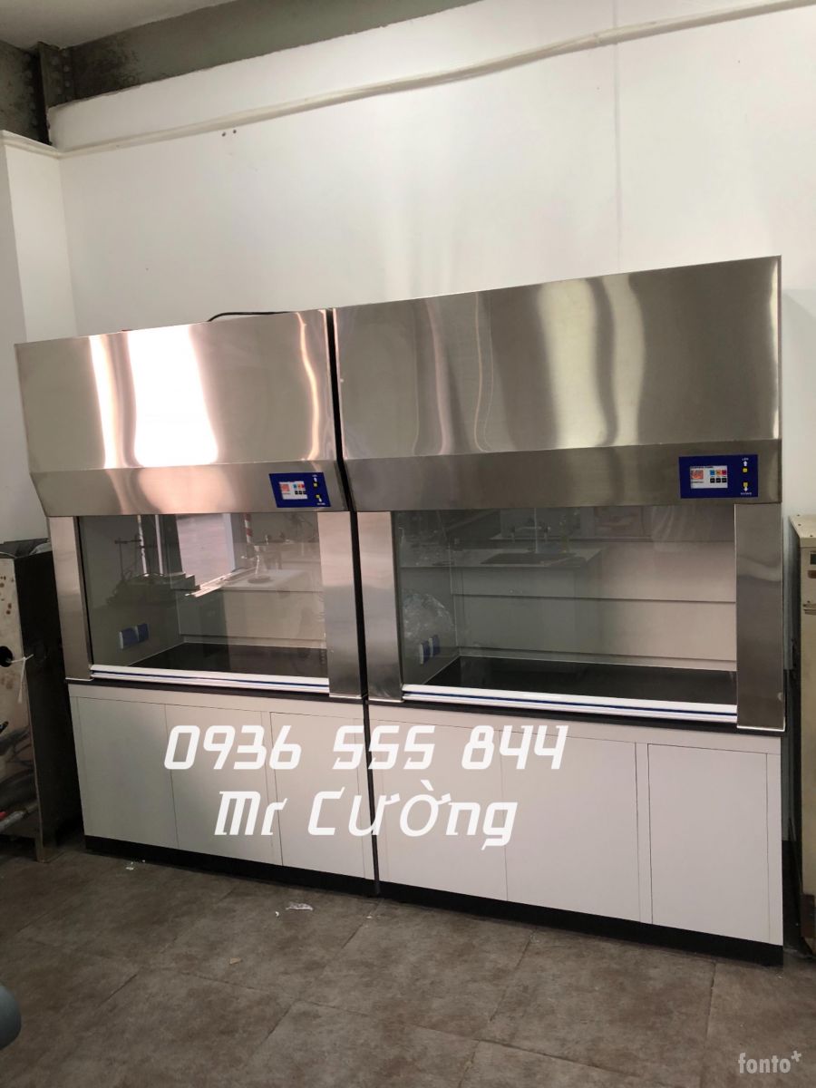 Tủ hút khí độc cửa trượt tự động