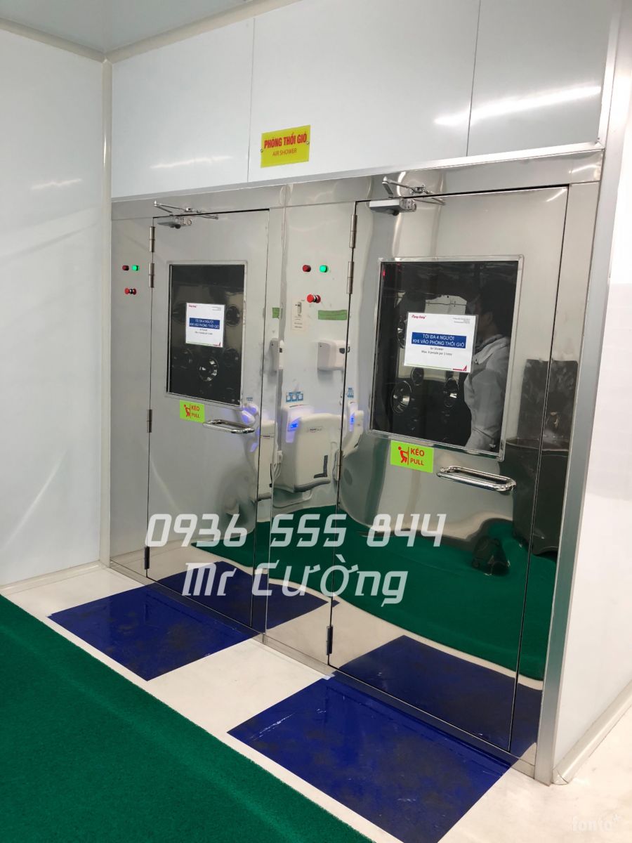 Buồng thổi khí cho phòng sạch (Air shower)