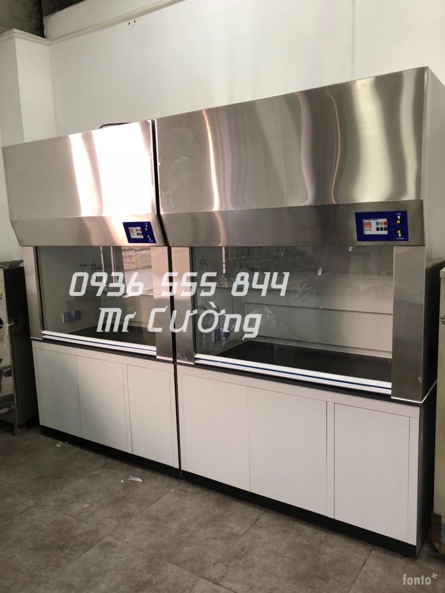 Tủ hút khí độc cửa trượt tự động