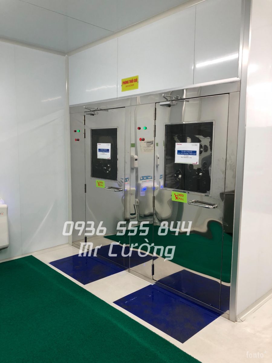 Buồng thổi khí cho phòng sạch (Air shower)