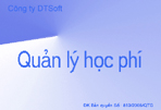 Phần mềm quản lý học phí QLHP 2.1