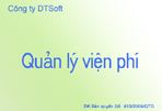 Phần mềm quản lý viện phí