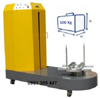 Máy quấn màng pallet kiện hàng nhỏ