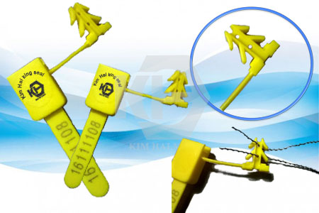 Kẹp chì niêm phong xe trộn bê tông