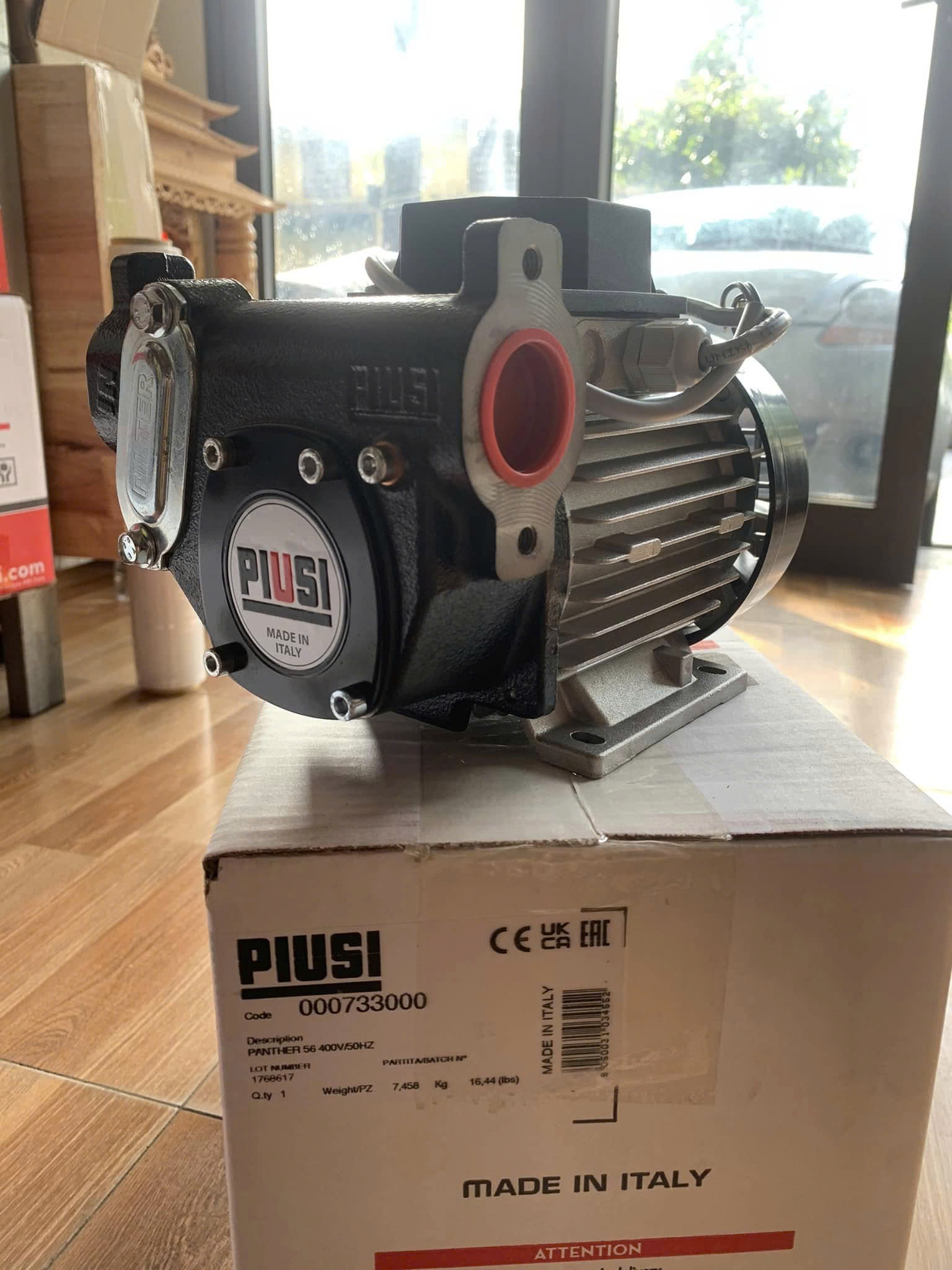 Bơm dầu Piusi Panther 56-220V