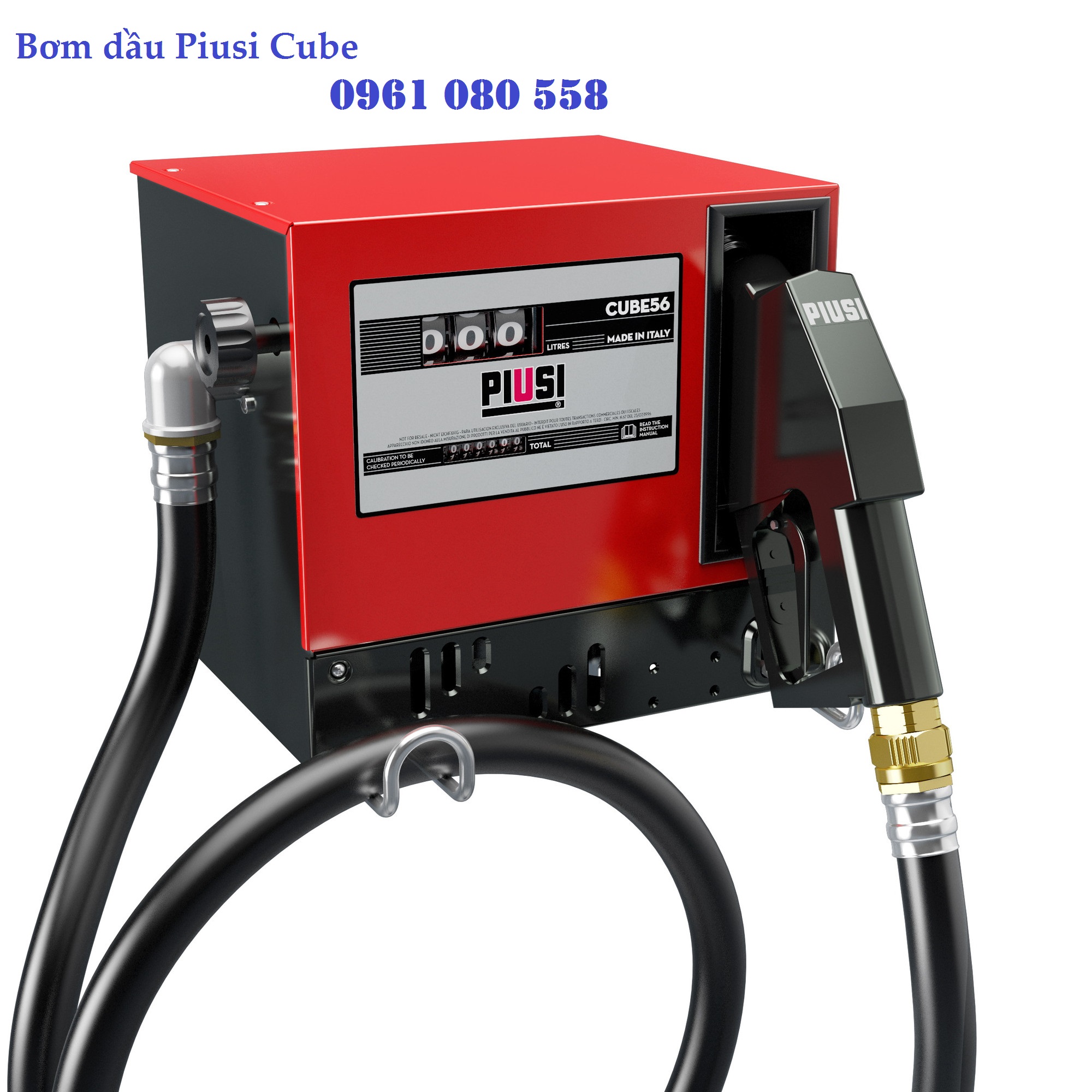 Bơm dầu diesel Piusi Cube 56/33 12V, Bơm dầu Piusi Cube 56/33, Piusi cube 56/33 F0057600C