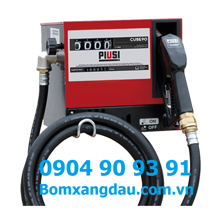 Bơm dầu diesel Piusi Cube 90/44 điện 220V