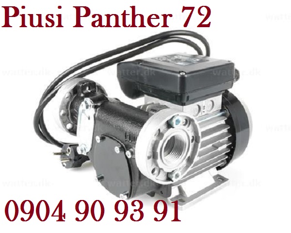 Máy bơm dầu diesel Piusi Panther 72 230V,bơm dầu Piusi Panther 72,máy bơm diesel 70 lít/phút