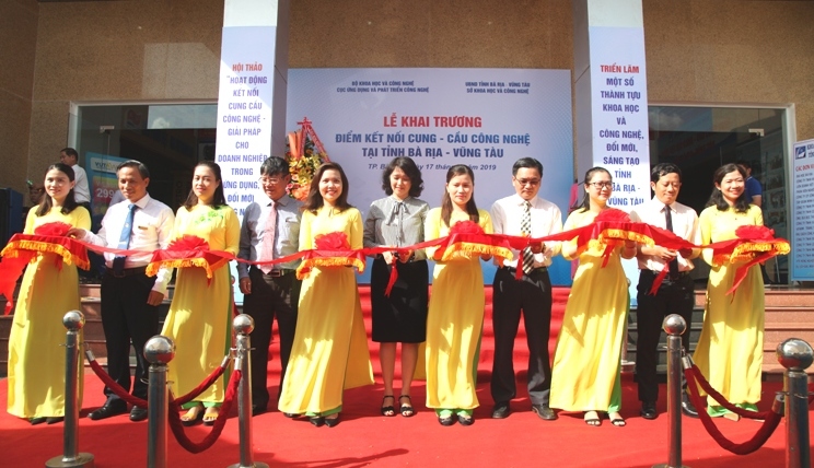Lễ khai trương Điểm kết nối cung cầu công nghệ tỉnh Bà Rịa- Vũng Tàu