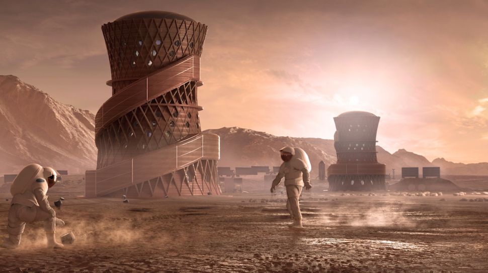 NASA khuyến khích ý tưởng dùng công nghệ in 3D tạo tiền đồn thám hiểm sao Hỏa