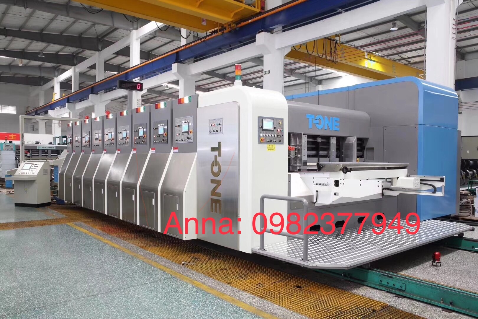 Máy in flexo process của hãng T-One (Máy in Taiyi)