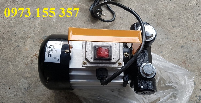 Bơm dầu diesel NP-60,bơm dầu diesel 60 lít/phút, bơm dầu chạy điện 220V, máy bơm xăng dầu mini chạy điện