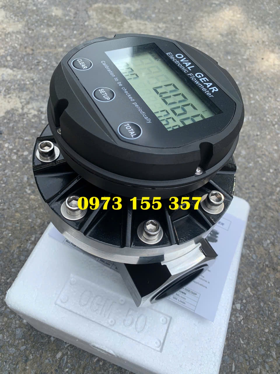 Đồng hồ đo dầu OGM-40E, đồng hồ đo lưu lượng dầu OGM-40E.